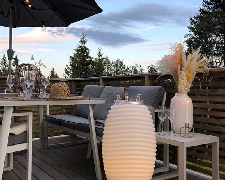 Verlichting voor het balkon